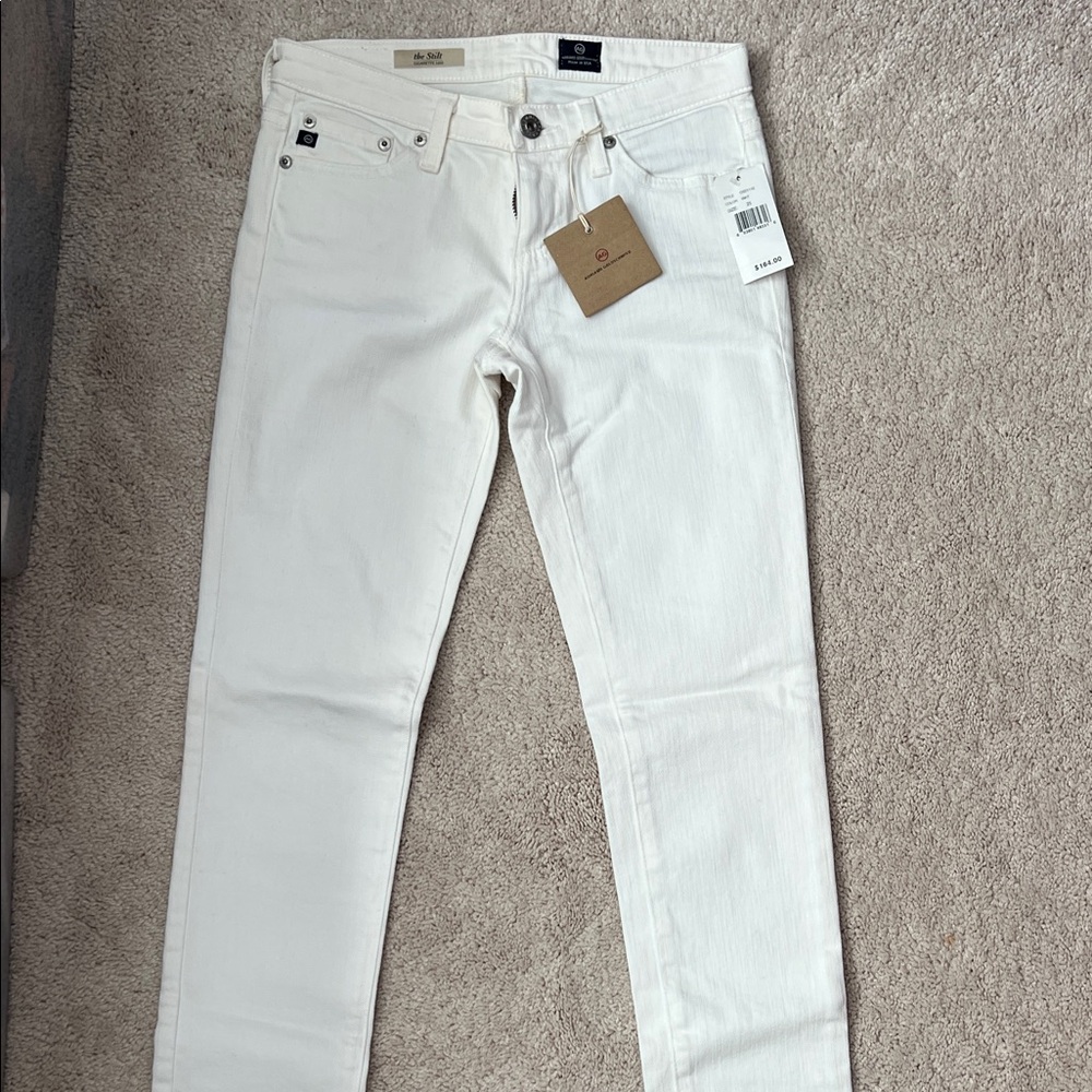 NWT AG Stilt cigarette leg jeans 25